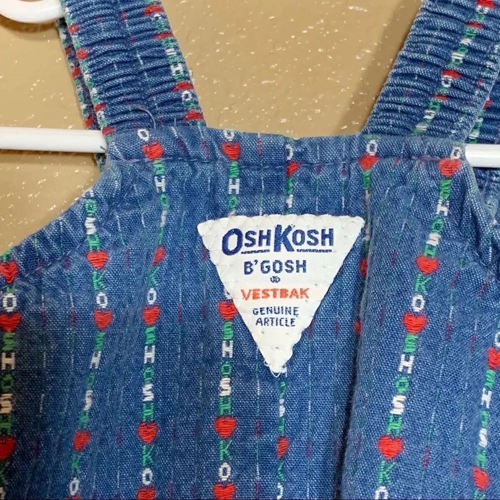 Vintage Oshkosh B’Gosh baby overalls‎